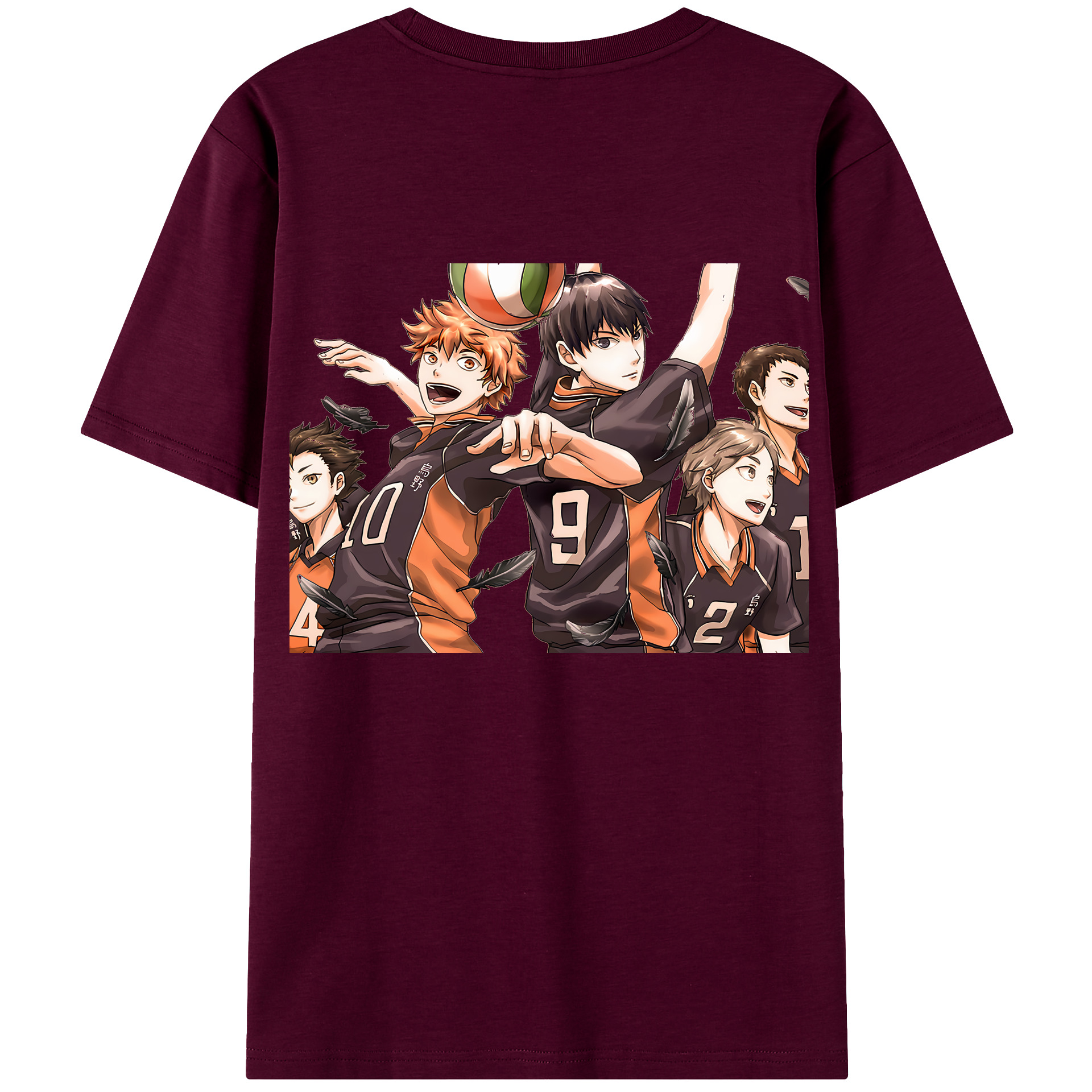 （画像用） ハイキュー!! Haikyu!! レディース半袖Tシャツ(バックプリント)